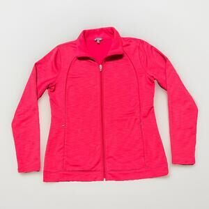 T by Talbots Woman’s Size Small Zip Up Jacket Active Wear Pockets Stretch